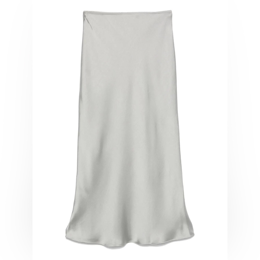 House of Harlow 1960 Silver/Gray Maxi Skirt